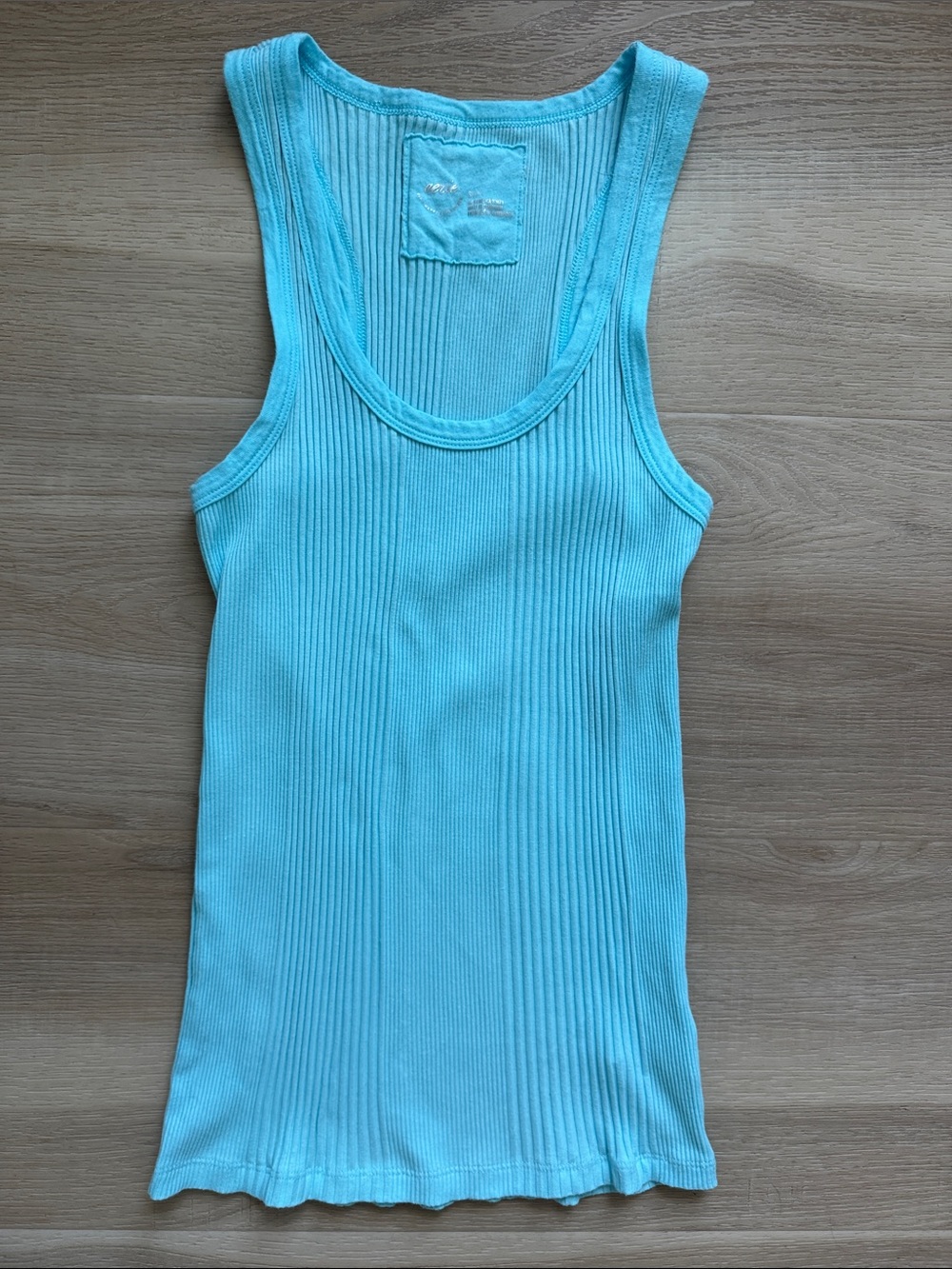 Aerie - Ribbed Scoop Tank